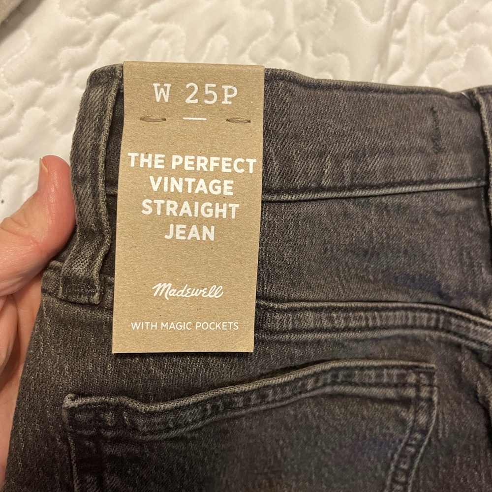 Madewell denim! Perfect Vintage Straight jeans